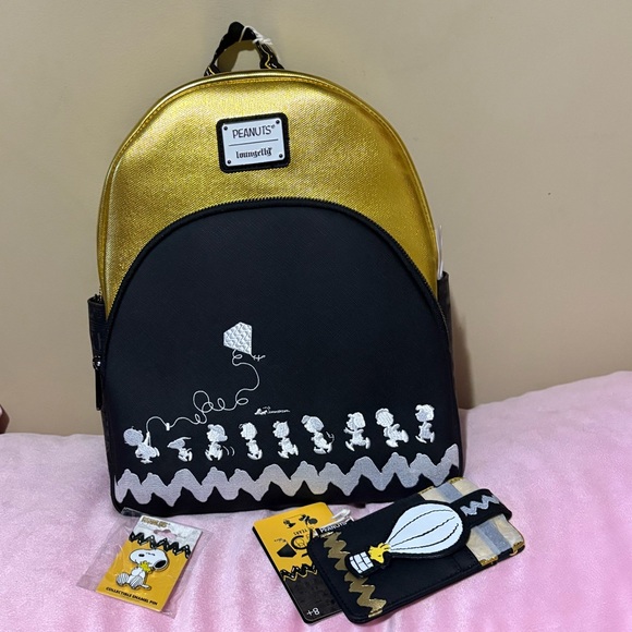 SU ORDINAZIONE Peanuts by Loungefly Mini Backpack 75th Anniversary *PREZZO SPECIALE* main image 1